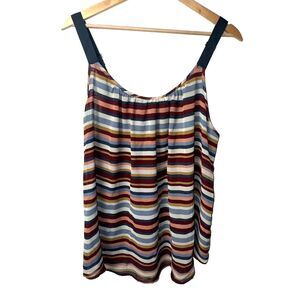 Lane Bryant Size 12 Striped Tank Top